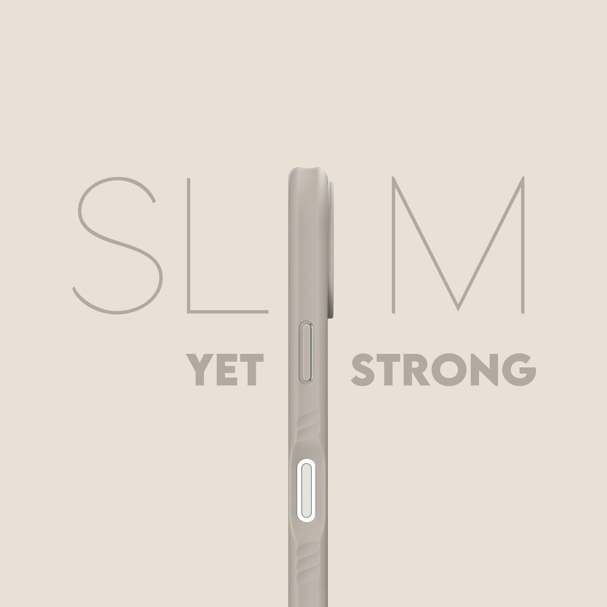 CARE™ by PanzerGlass® Samba Case Vanilla w. MagSafe iPhone 17